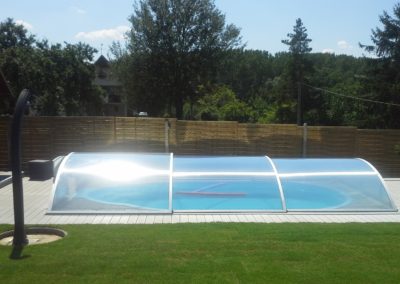 Zastřešení bazénu Poolor Classic - elox