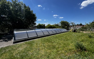 Nízké zastřešení 3R v antracitu